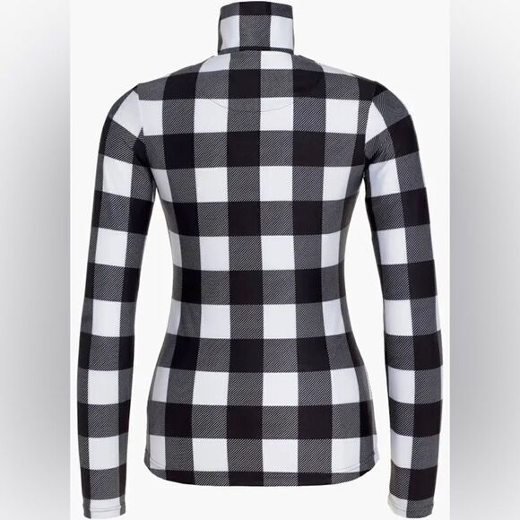 Goldbergh Woody Cabin Flannel Print Ski Pully NWT XS Base Layer - Picture 3 of 8